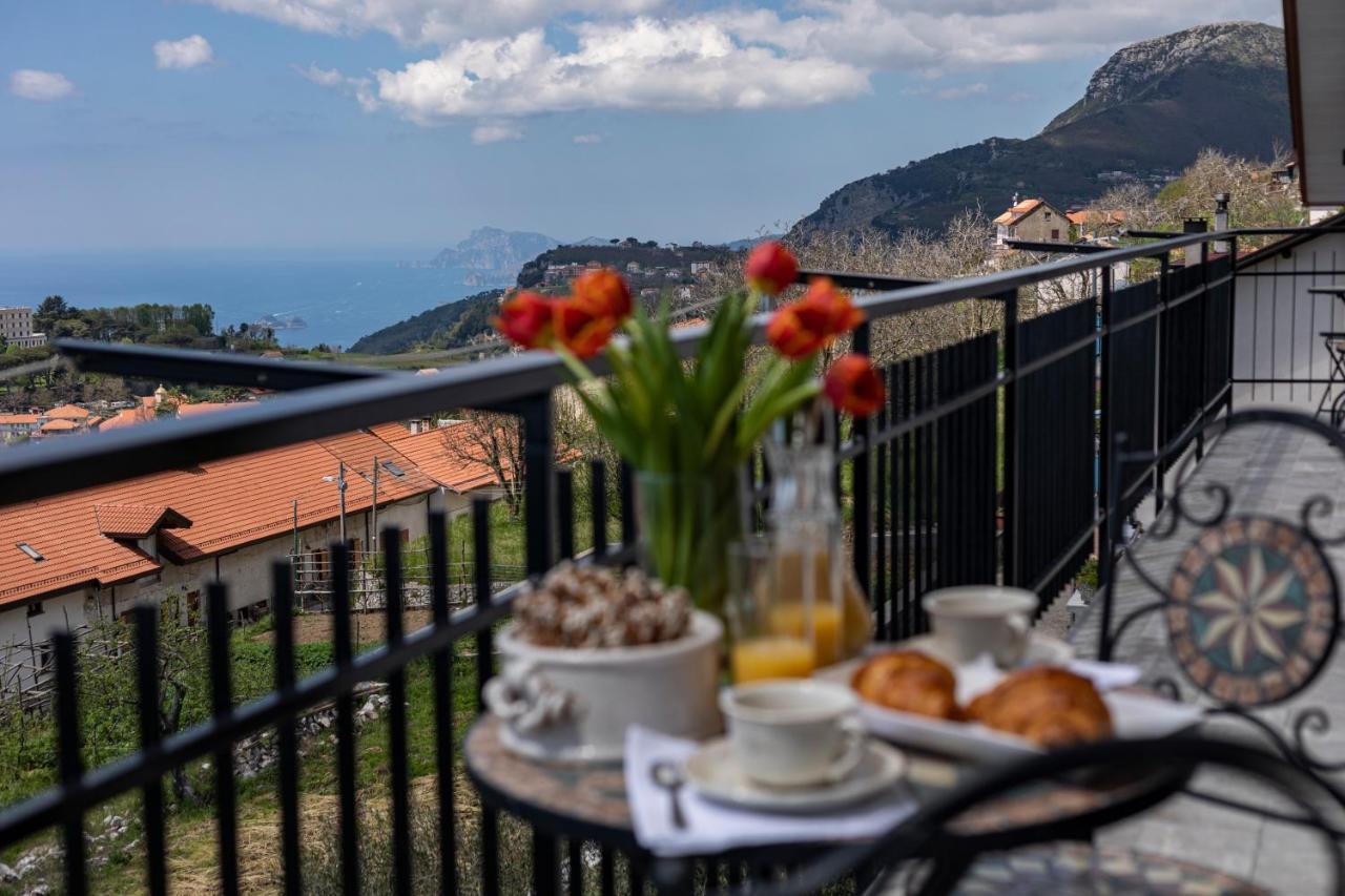 Agriturismo Punta San Lazzaro Agerola Bagian luar foto